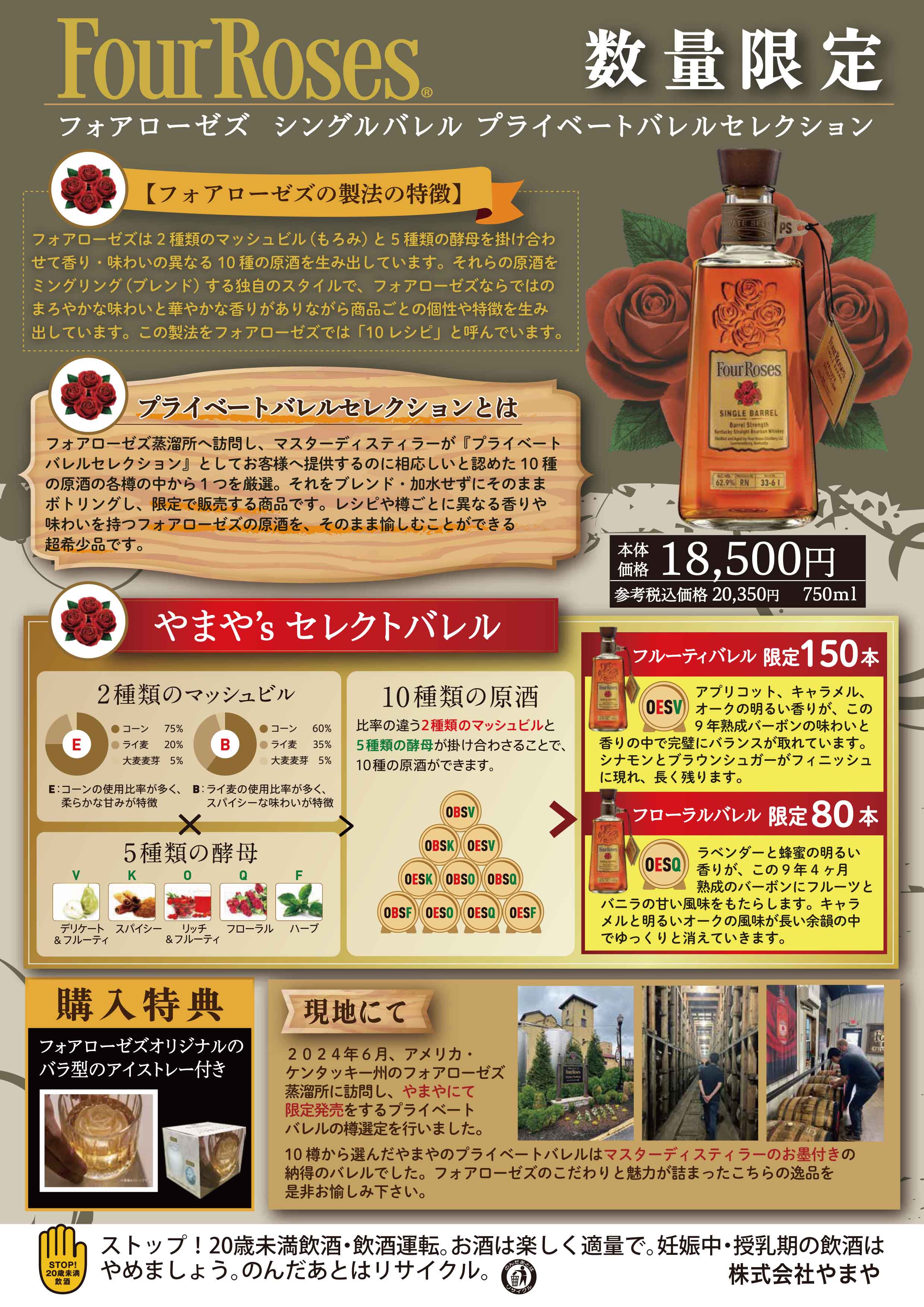 ファワローゼズ シングルバレル プライベートバレルセレクション