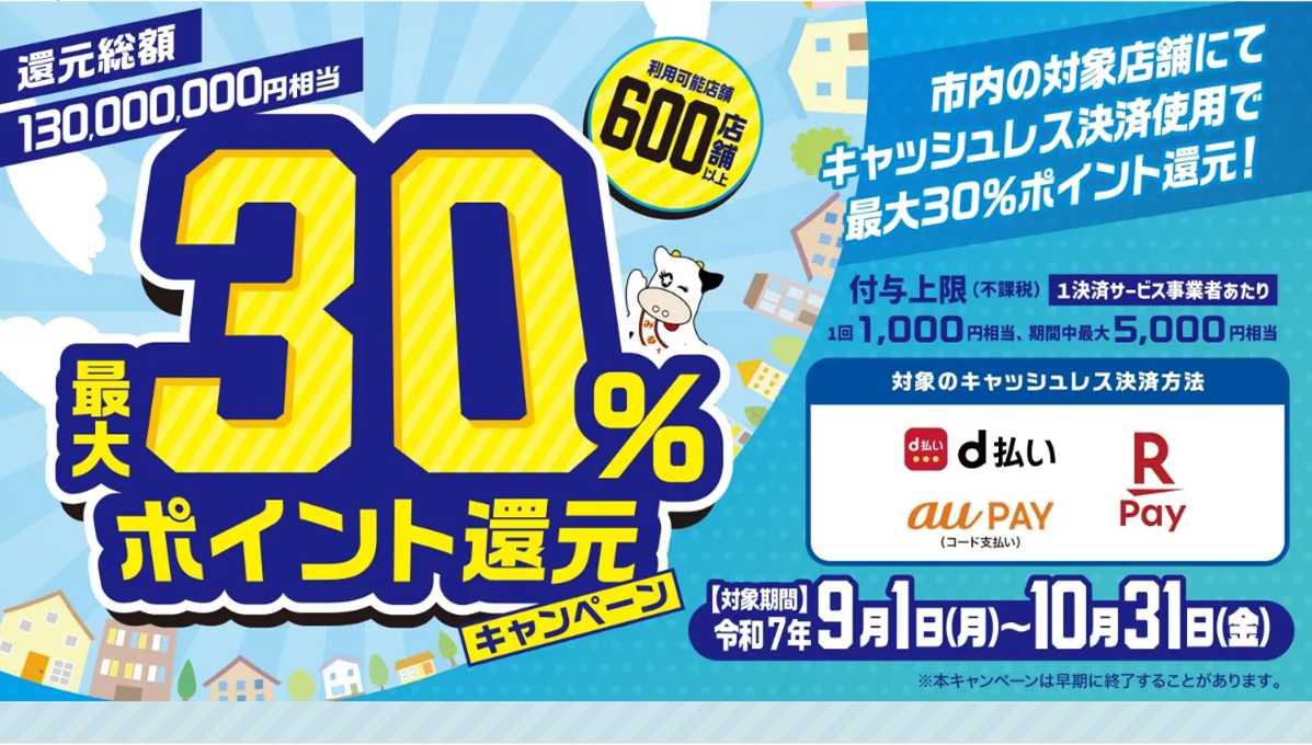 やまや　那須塩原市　トクトクなすしおばらパレードキャンペーン